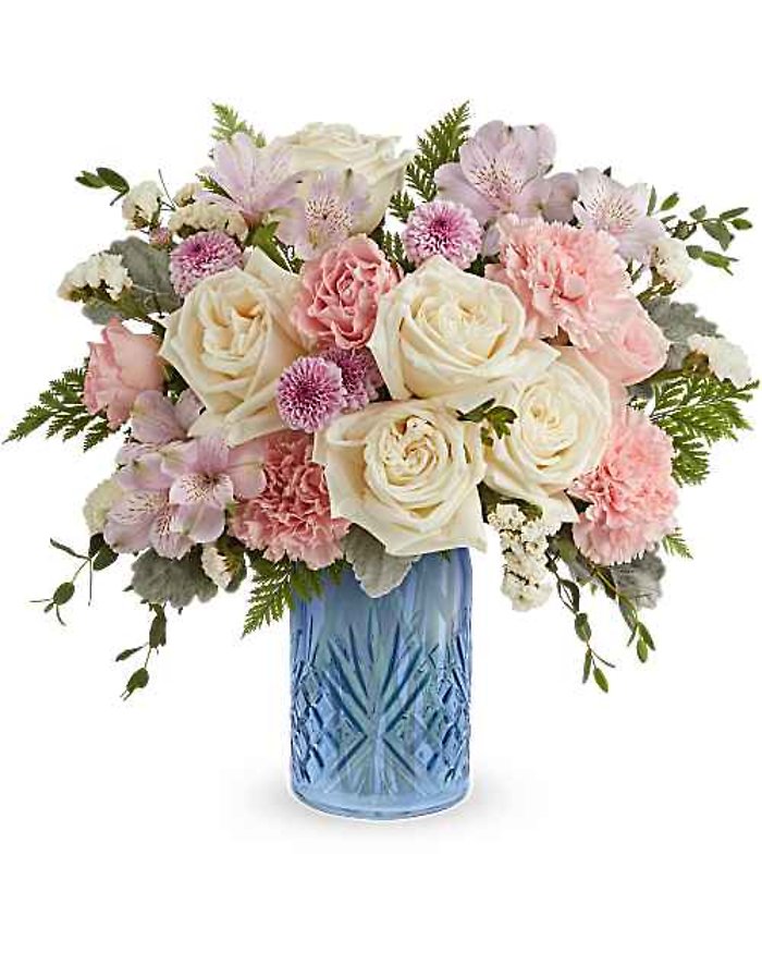 Teleflora\'s Blue Belle Bouquet