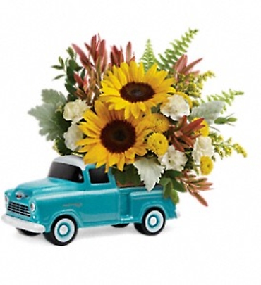 Teleflora’s Chevy Pickup Bouquet