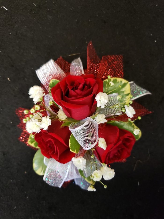 Red Rose Corsage