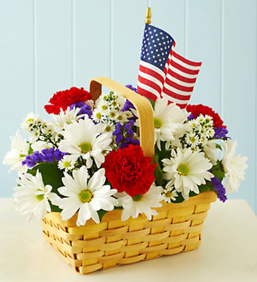 Red, White & Blooms All Over