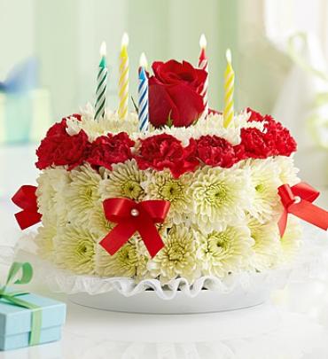 Bright Flower Cake