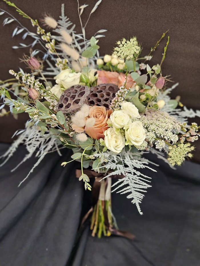 Antiqued Wedding Bouquet