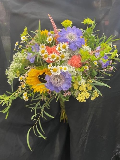 Wild Flower Bridal Bouquet