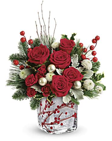 Teleflora\'s Winterberry Kisses Bouquet