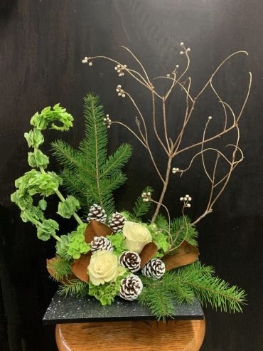 High Style Christmas Arrangement