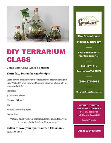 DIY Terrarium Class