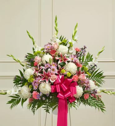 Forever Pastel Sympathy Flowers
