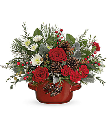 Vintage Stoneware Centerpiece