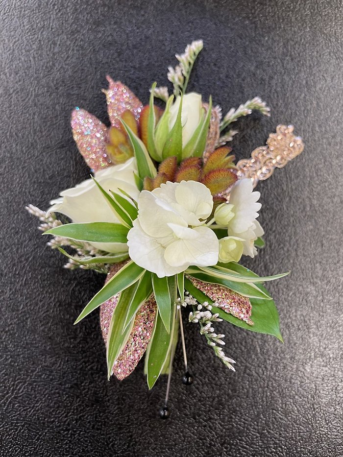 Pretty in Pink Corsage