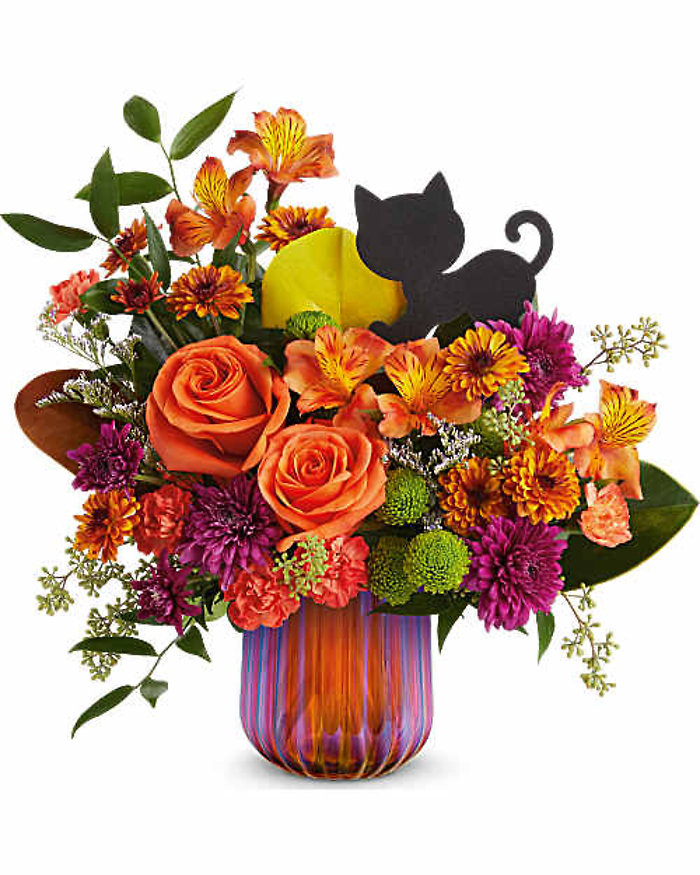 Midnight Meow Bouquet