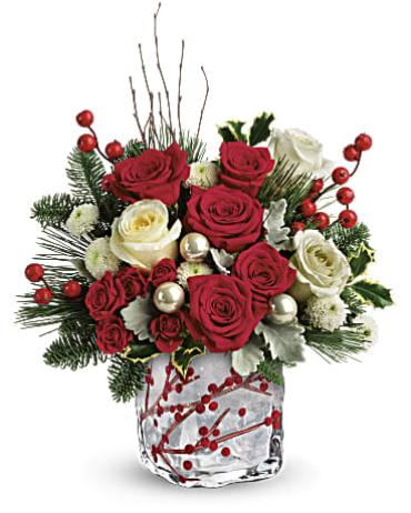 Teleflora\'s Winterberry Kisses Bouquet