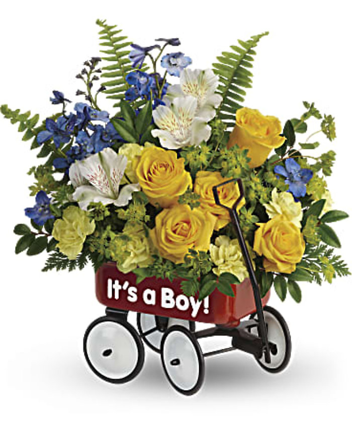 Sweet Little Wagon Bouquet