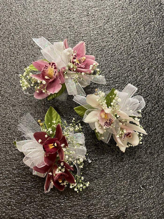 Vintage Style Orchid Corsage