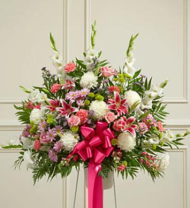 Forever Pastel Sympathy Flowers