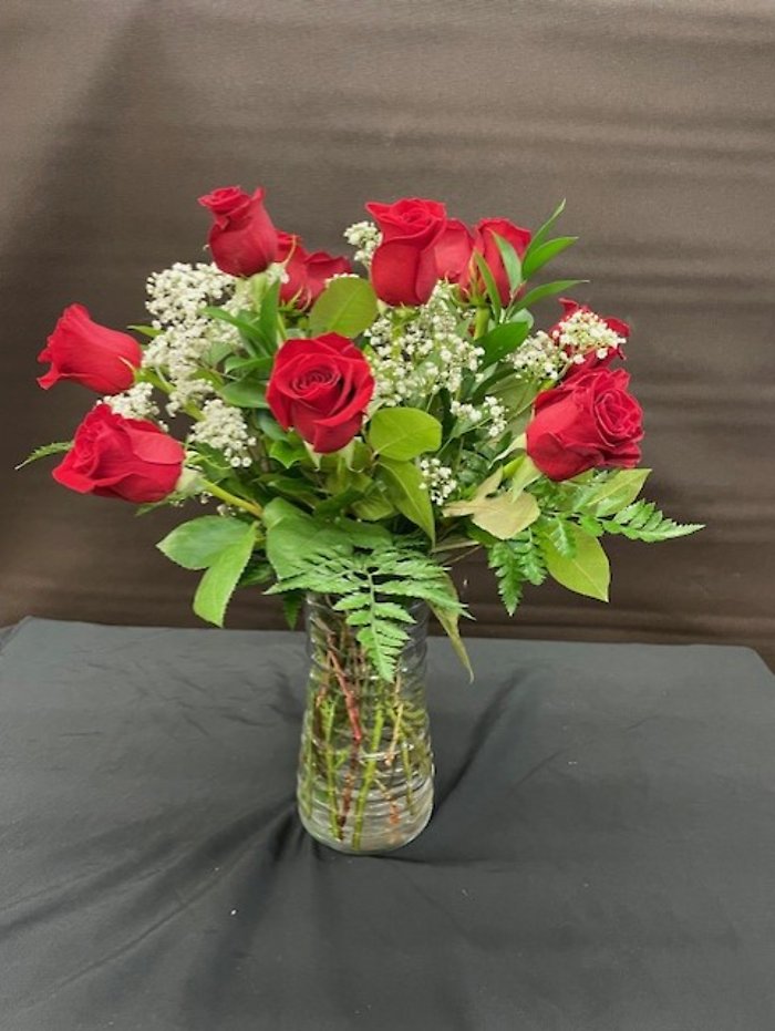 Dozen Standard Red Roses
