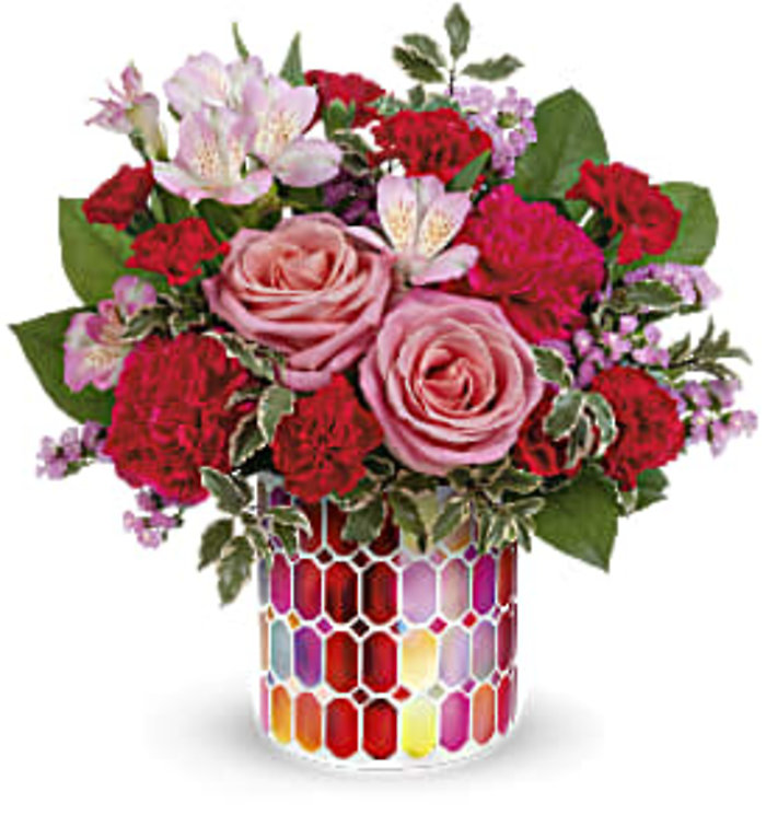 Telefora\'s Charming Mosaic Bouquet