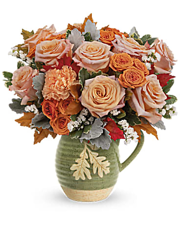 Teleflora’s Rosy Autumn Bouquet