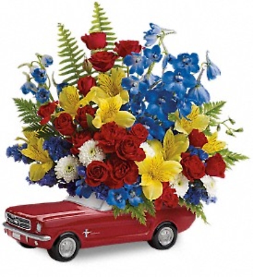 â€˜65 Ford Mustang Bouquet