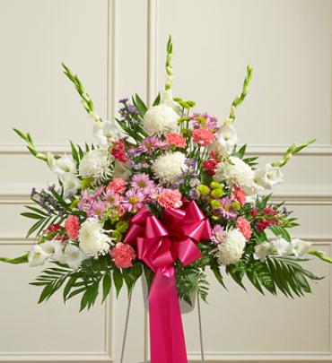 Forever Pastel Sympathy Flowers