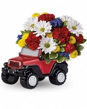 Jeep Wrangler Blazing Trails Bouquet